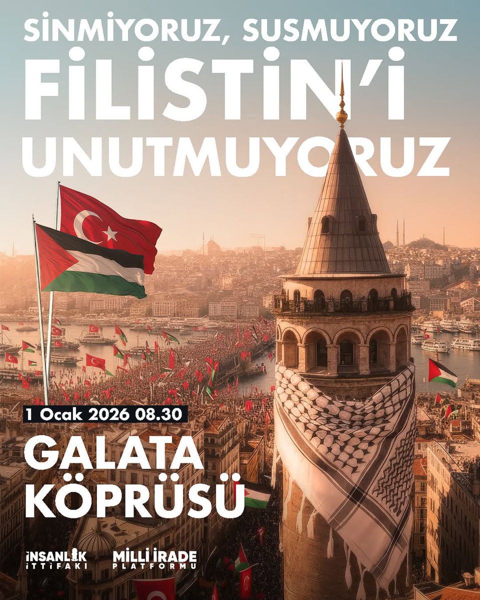 FİLİSTİN'İ UNUTMUYORUZ
